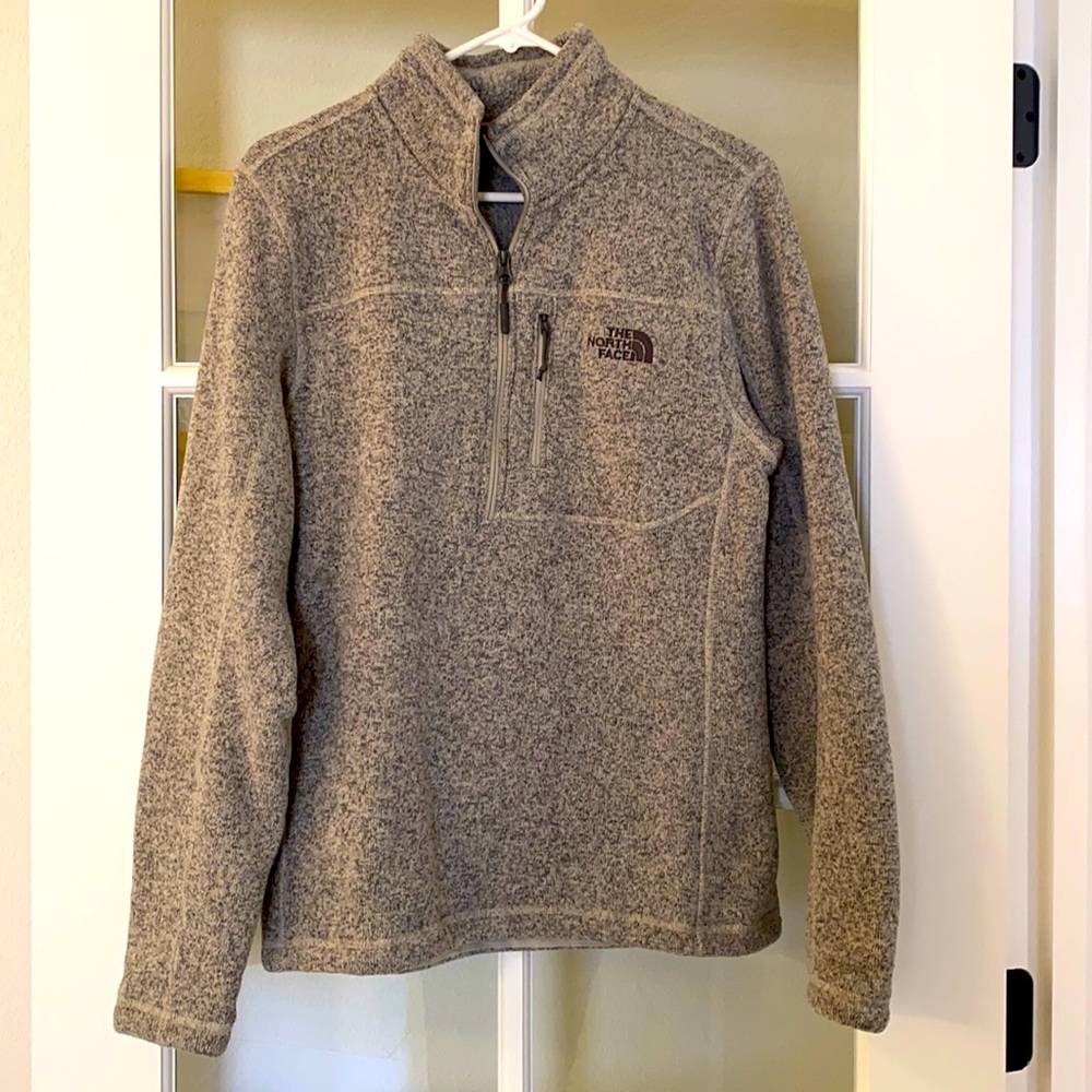 The North Face pullover half zip fleece sweatshirt